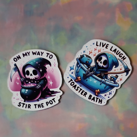 Other - Skeleton Themed Magnets